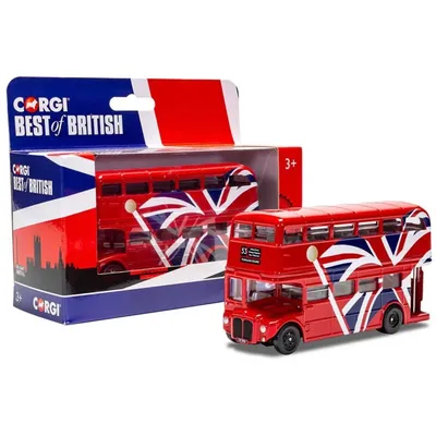 London Bus - Best of British - Röd - Corgi - 1:64