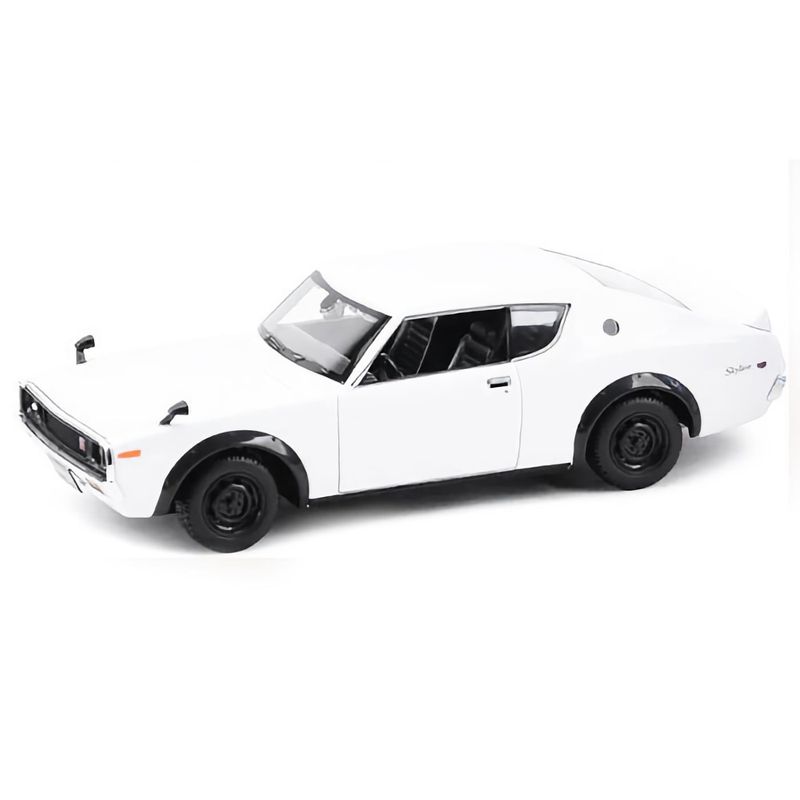 1973 Nissan Skyline 2000GT-R (KPGC110) - Vit - Maisto - 1:24