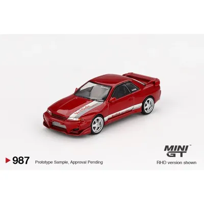 Nissan Skyline GT-R (R32) VeilSide Combat C-I - Gem Red - 987 - Mini GT