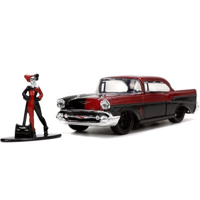 Harley Quinn & 1957 Chevrolet Bel Air - Jada Toys - 1:32