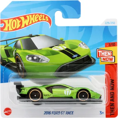 2016 Ford GT Race - Then and Now - Hot Wheels