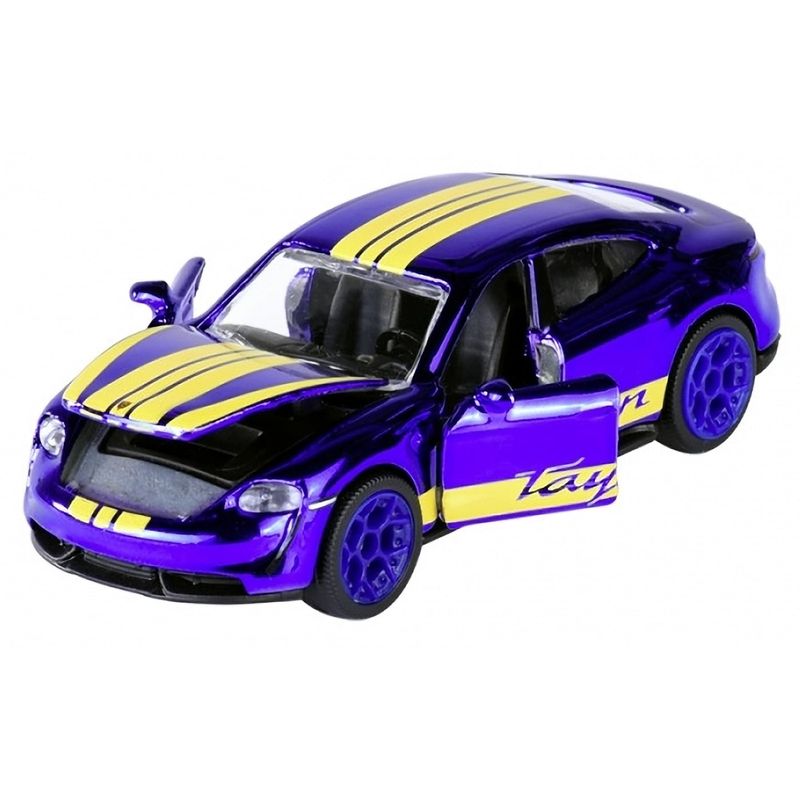 Porsche Taycan Turbo S - Lila - Deluxe Cars - Majorette