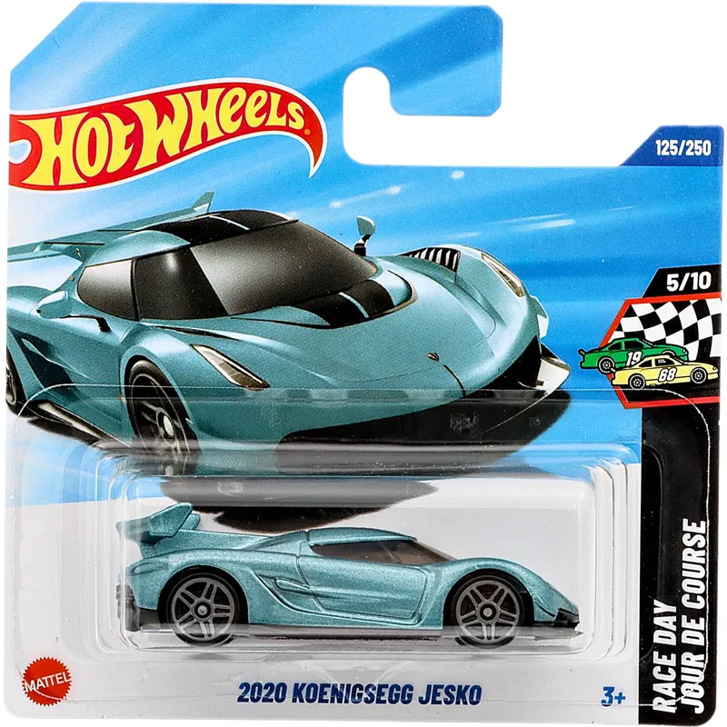 2020 Koenigsegg Jesko - Blå - Race Day - Hot Wheels