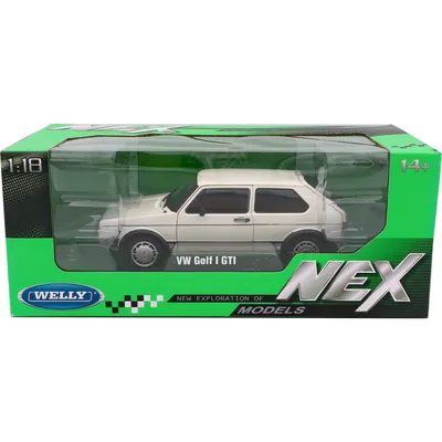 Volkswagen Golf I GTI - Vit - Welly - 1:18