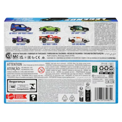 Legends Tour Themed Multipack - 6-pak - Hot Wheels