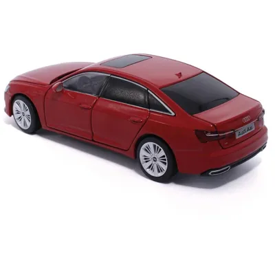 Audi A6 3.0T - Röd - Ljud & Ljus - Tayumo - 1:32
