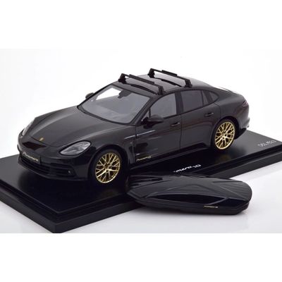 Porsche Panamera - Svart - 2019 - Spark - 1:18