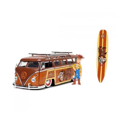 Woody & Volkswagen T1 Bus - 1962 - Toy Story - Jada - 1:24