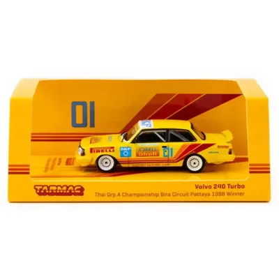 Volvo 240 Turbo - Pattaya 1988 Winner - Tarmac Works - 1:64