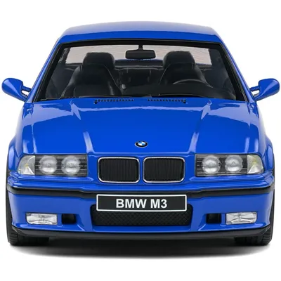 BMW E36 M3 Coupé - Blå - 1996 - Solido - 1:18