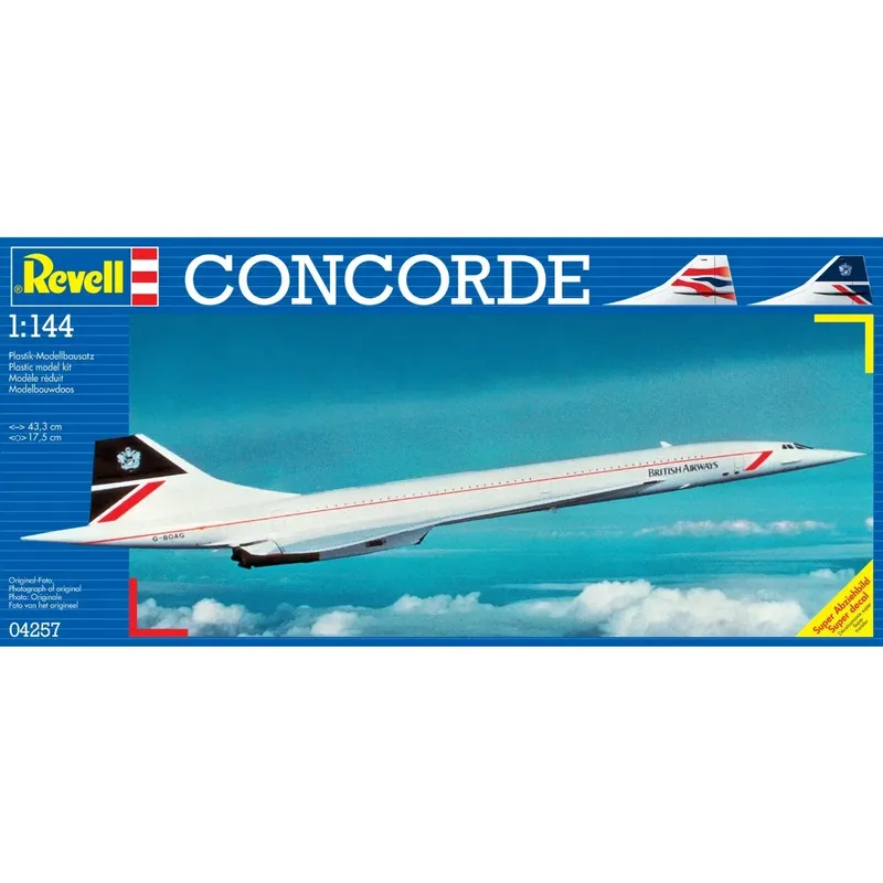 Concorde - British Airways - 04257 - Revell - 1:144