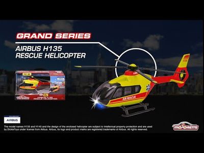 Airbus H135 Rescue Helicopter - Majorette Grand Series