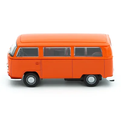 Volkswagen T2 Bus - 1972 - Orange - Welly - 11 cm