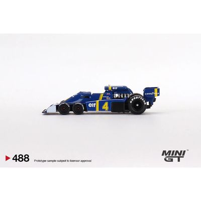 F1 - Tyrrell P34 #4 - 1976 Spanish GP - Mini GT - 1:64