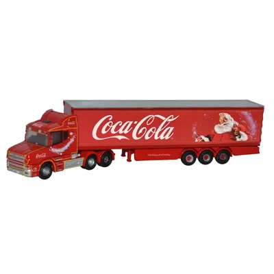 Scania T Cab - Coca-Cola Christmas Truck - Oxford - 1:148