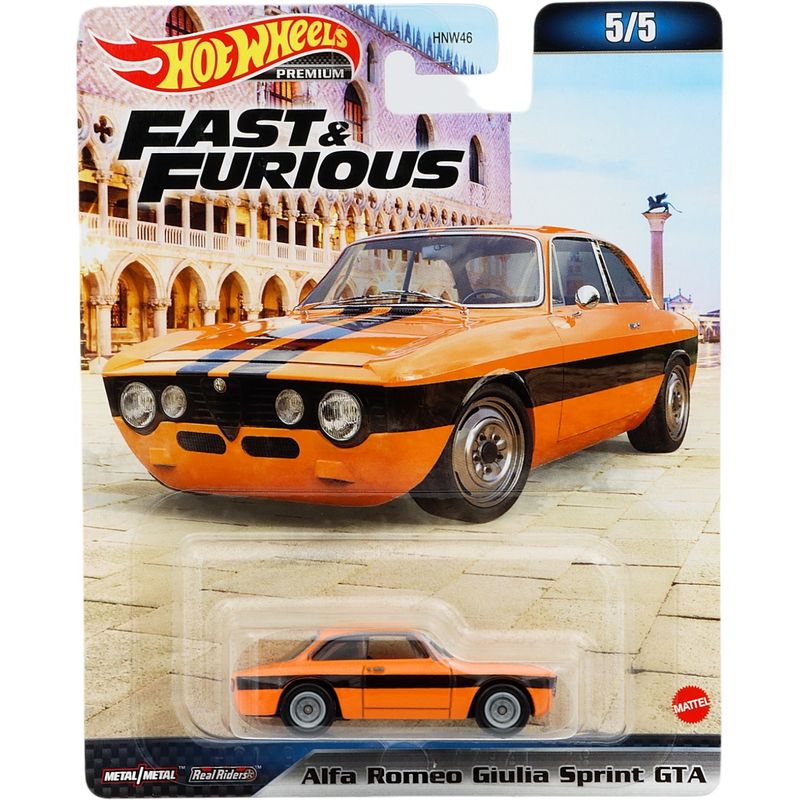 Alfa Romeo Giulia Sprint GTA - Orange - Fast & Furious - HW