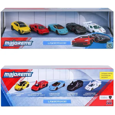 5-pak Lamborghini - Gavepakke - Majorette