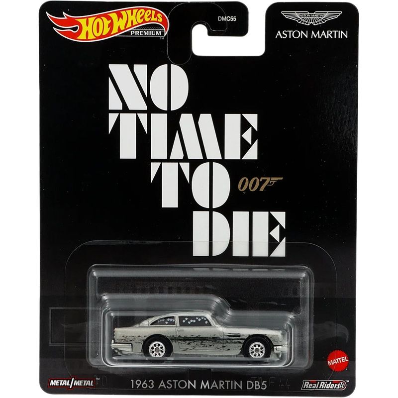 1963 Aston Martin DB5 - No Time To Die - 007 - Hot Wheels