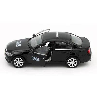 BMW 318i - Taxi Stockholm - Welly - 1:38 - 12 cm