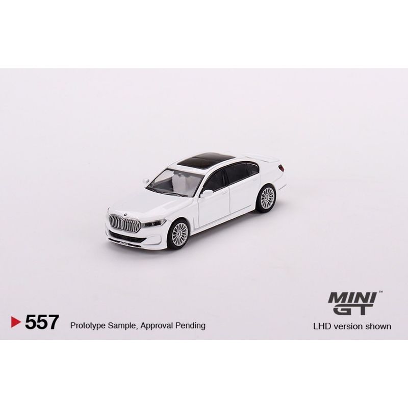 BMW Alpina B7 xDrive - Alpine White - 557 - Mini GT - 1:64