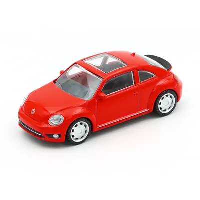 Volkswagen Beetle - Röd - Rastar - 10 cm