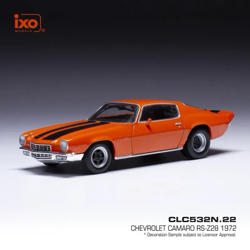 Chevrolet Camaro RS-Z28 - 1972 - Orange - Ixo Models - 1:43