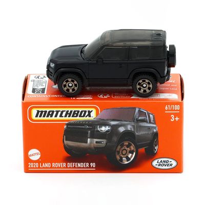 2020 Land Rover Defender 90 - Svart - Power Grab - Matchbox