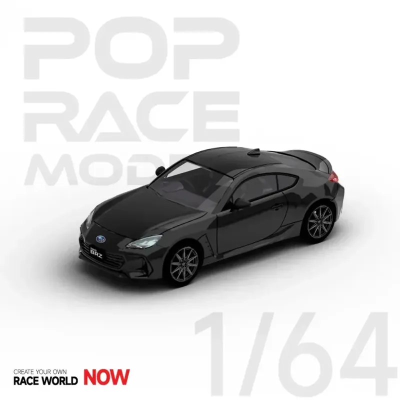 Subaru BRZ - Crystal Black - Pop Race - 1:64