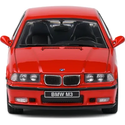 BMW E36 M3 Coupé - 1999 - Röd - Solido - 1:43