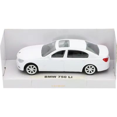 BMW 750 Li - Vit - Rastar - 12 cm