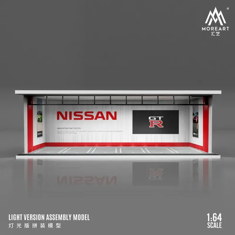 Nissan Parking Garage - LED-belysning - 1:64