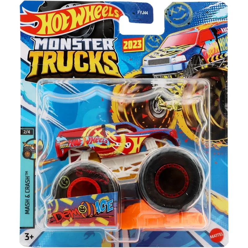 Demo Ace - Monster Trucks - Hot Wheels - 9 cm