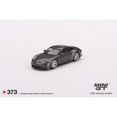 Porsche 911 (992) GT3 Touring - Grå - 373 - Mini GT - 1:64