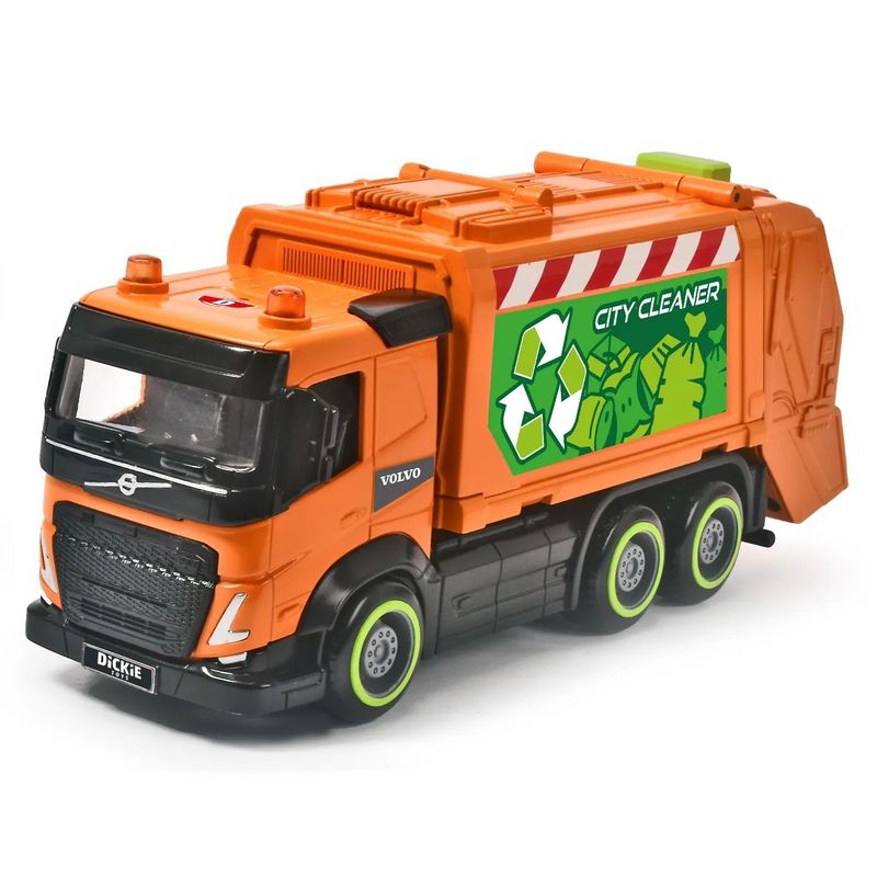 City Truck - Sopbil - Volvo - Dickie Toys - 22 cm