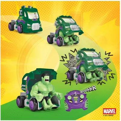 Hulk Smash RC - Hulken Radiostyrd Bil - Dicke Toys