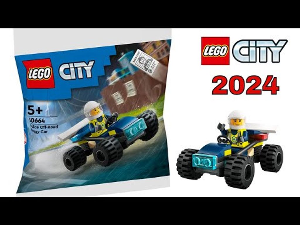 Police Off-Road Buggy Car - City - 30664 - LEGO