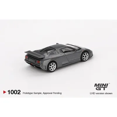 Bugatti EB110 - Super Sport Grigio Scuro - 1002 - Mini GT