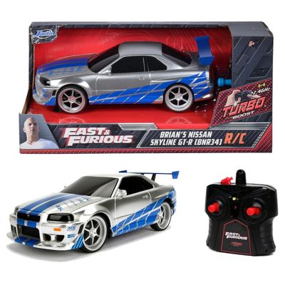 Brian's Nissan Skyline GT-R - Fast & Furious - R/C Jada Toys