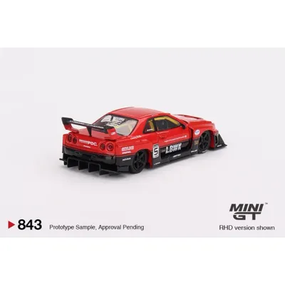 Nissan LB-ER34 Super Silhouette SKYLINE - 843 Mini GT - 1:64