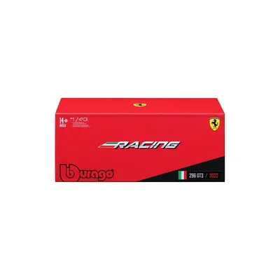 Ferrari 296 GT3 - 2022 - Röd - Racing - Bburago - 1:43