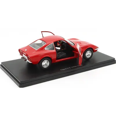 Opel GT 1900 - 1968 - Röd - Hachette Models - 1:24