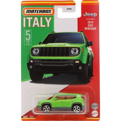 2019 Jeep Renegade - France/Italy - Matchbox
