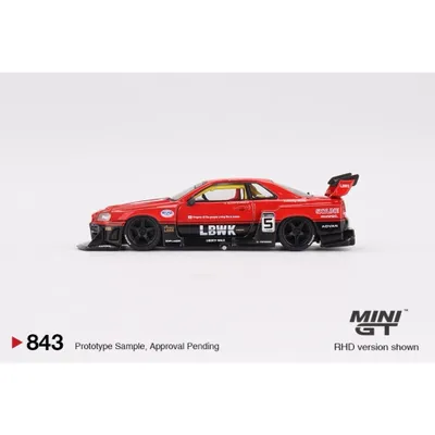 Nissan LB-ER34 Super Silhouette SKYLINE - 843 Mini GT - 1:64
