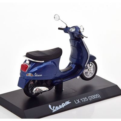 Piaggio Vespa LX 125 (2005) - Blå - Altaya - 1:18