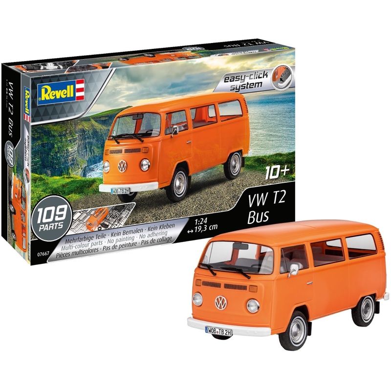 Volkswagen T2 Bus - Model Set - 7667 - Revell - 1:24