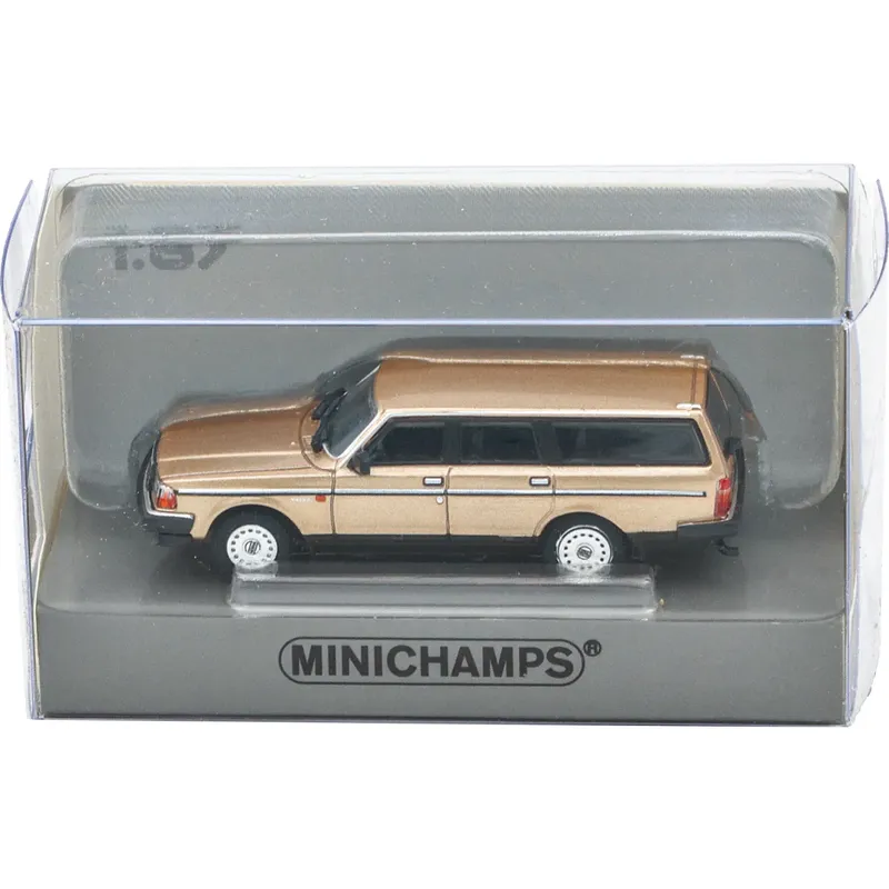Volvo 240 GL - Kombi - 1986 - Guld - Minichamps - 1:87