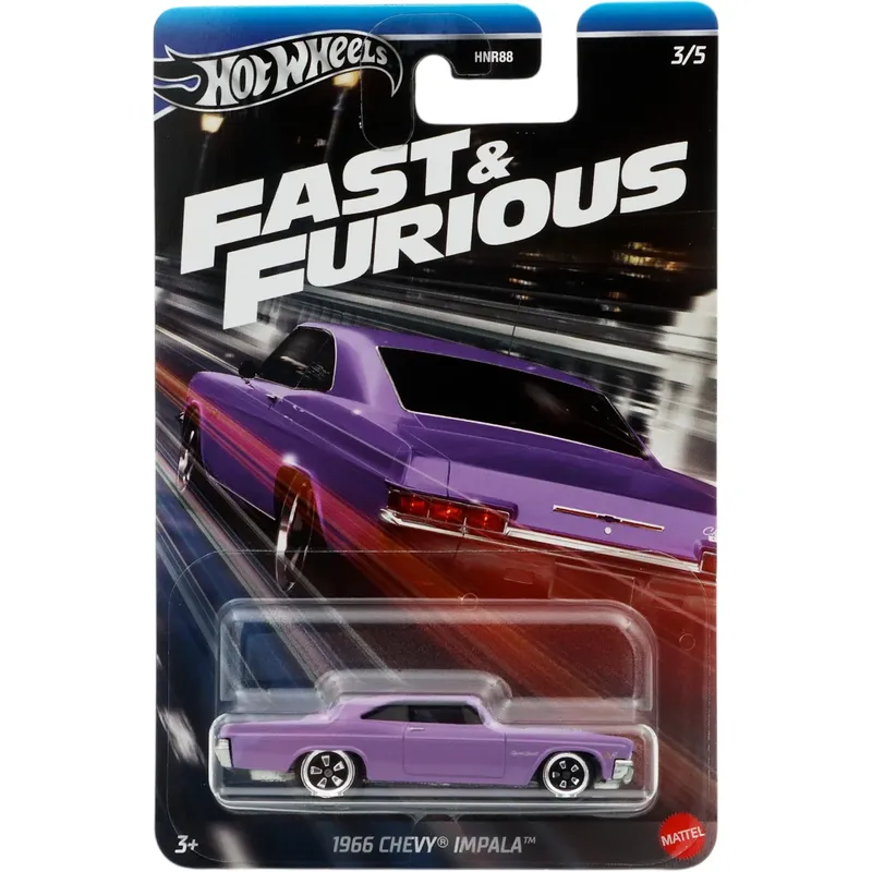 1966 Chevy Impala - Fast & Furious Racing - Hot Wheels