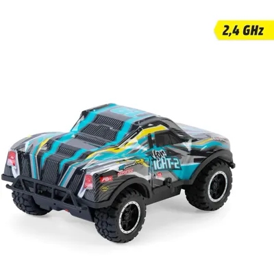 RC Glow Truggy - Fjernstyret Bil - Dickie Toys - 17 cm