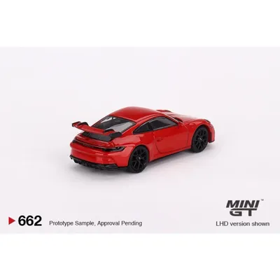 Porsche 911 GT3 (992) - Guards Red - 662 - Mini GT - 1:64