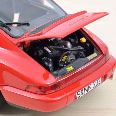 Porsche 911 Carrera 2 - 1990 - Röd - Norev - 1:18